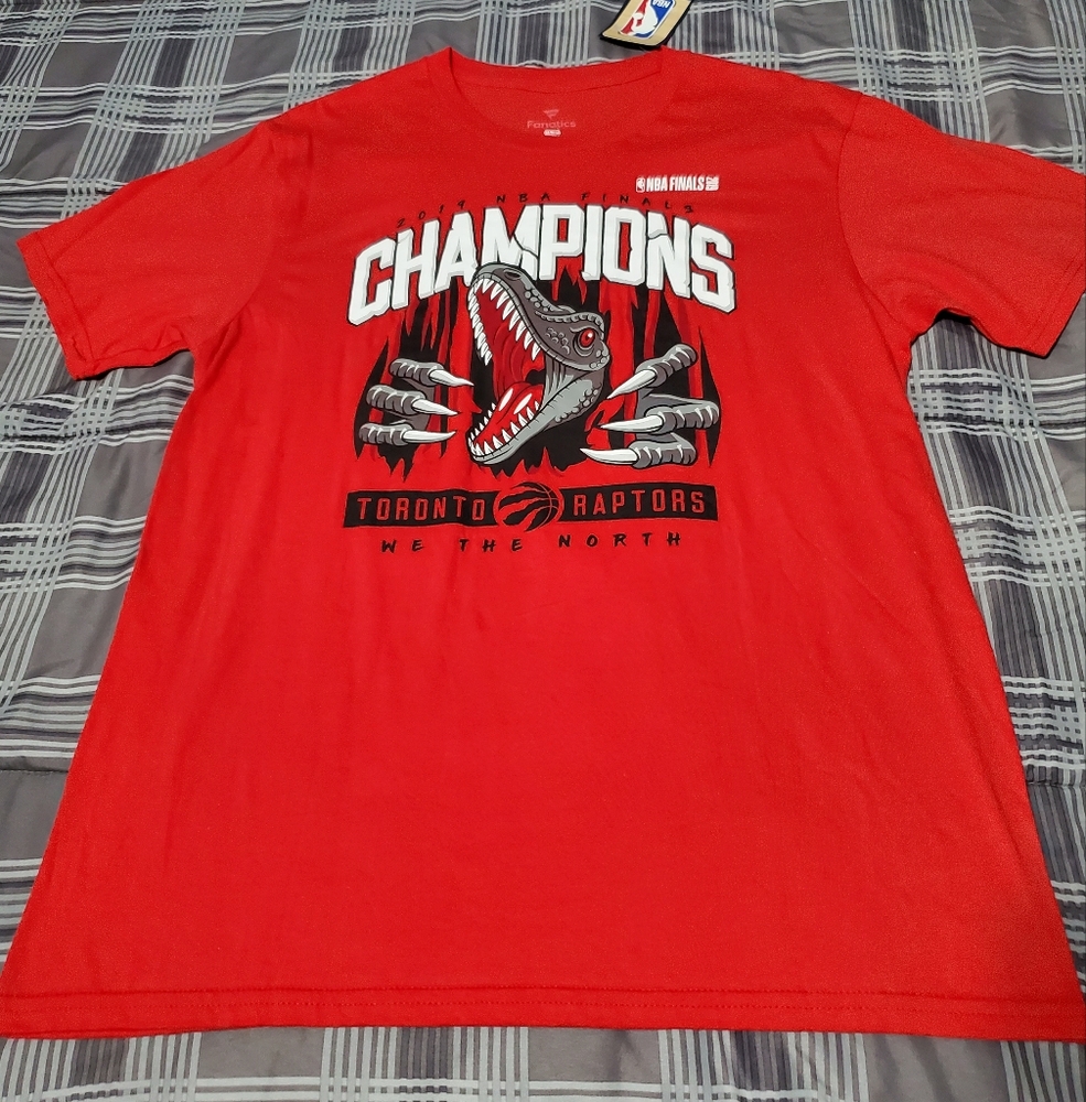 Toronto Raptors 2017 NBA Championship Shirt Sz M